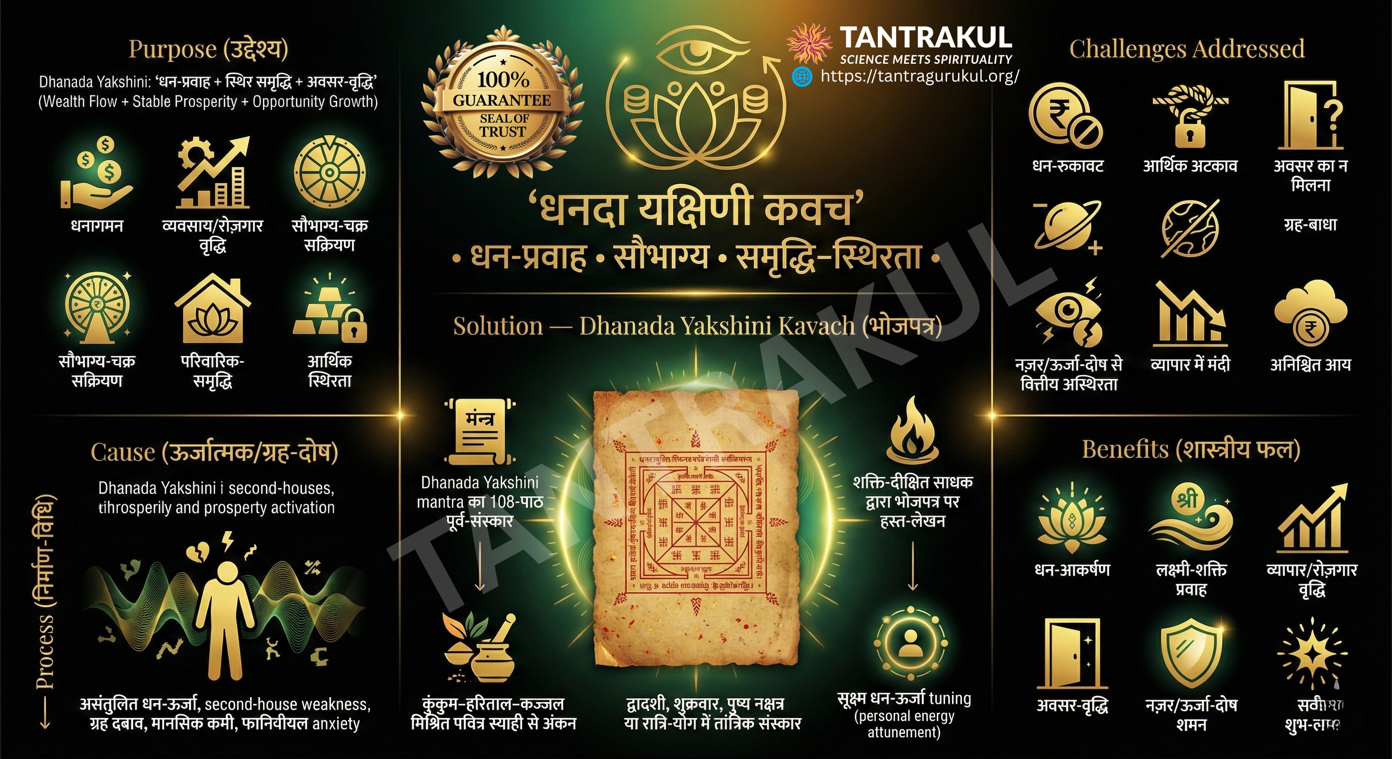 धनदा यक्षिणी कवच