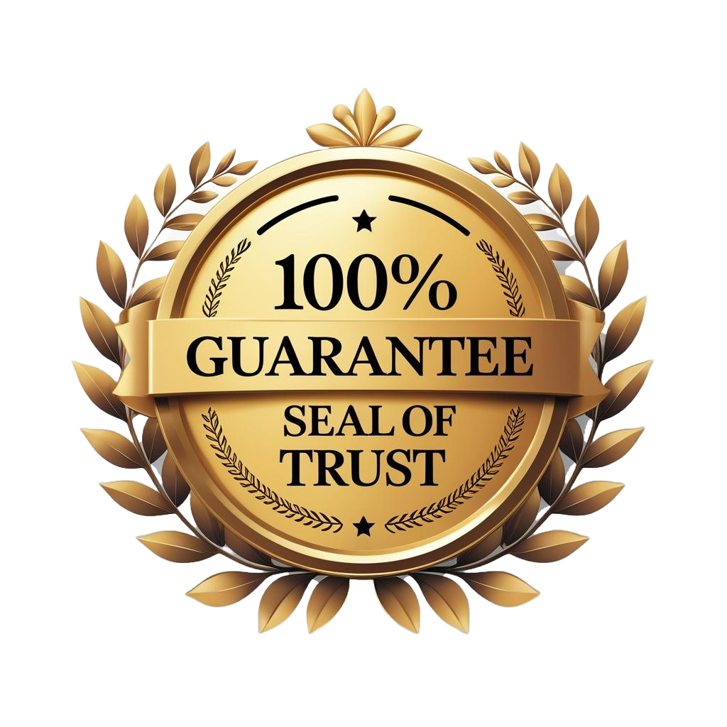 100% Guarantee Seal